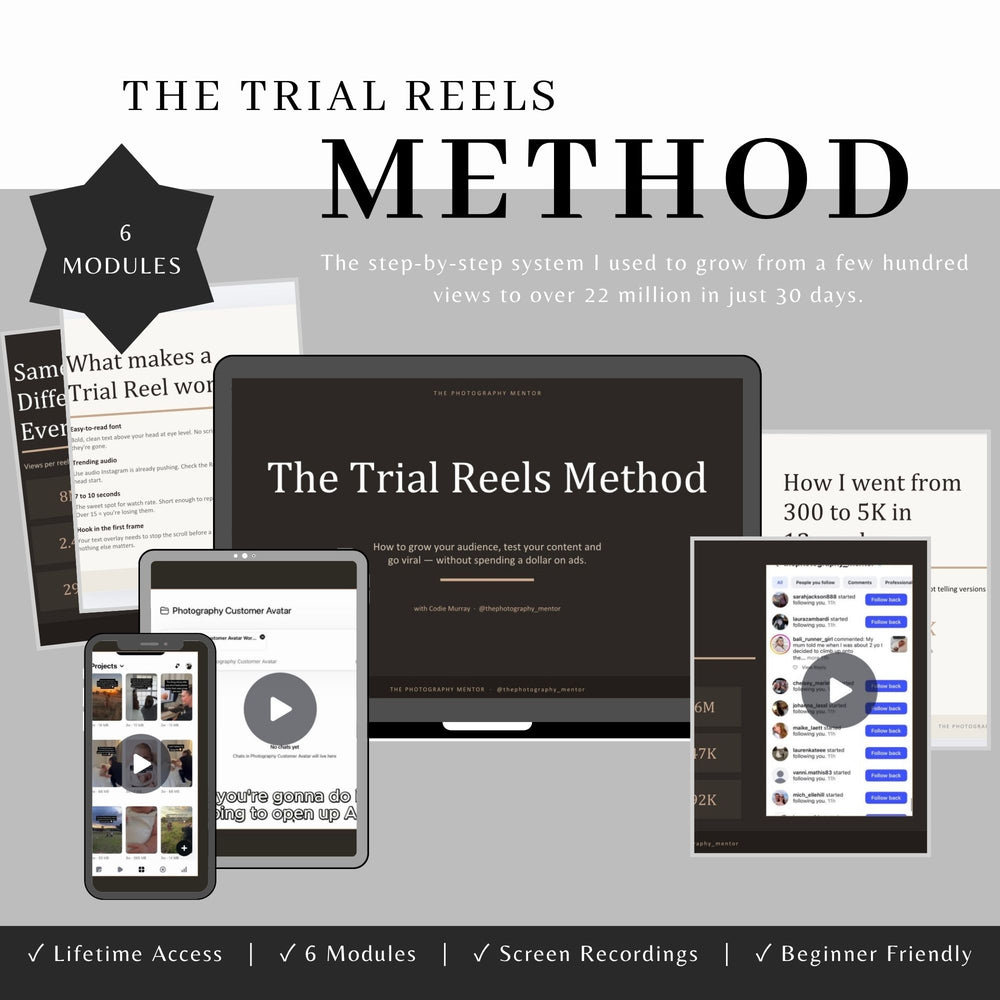 The Trial Reels Method