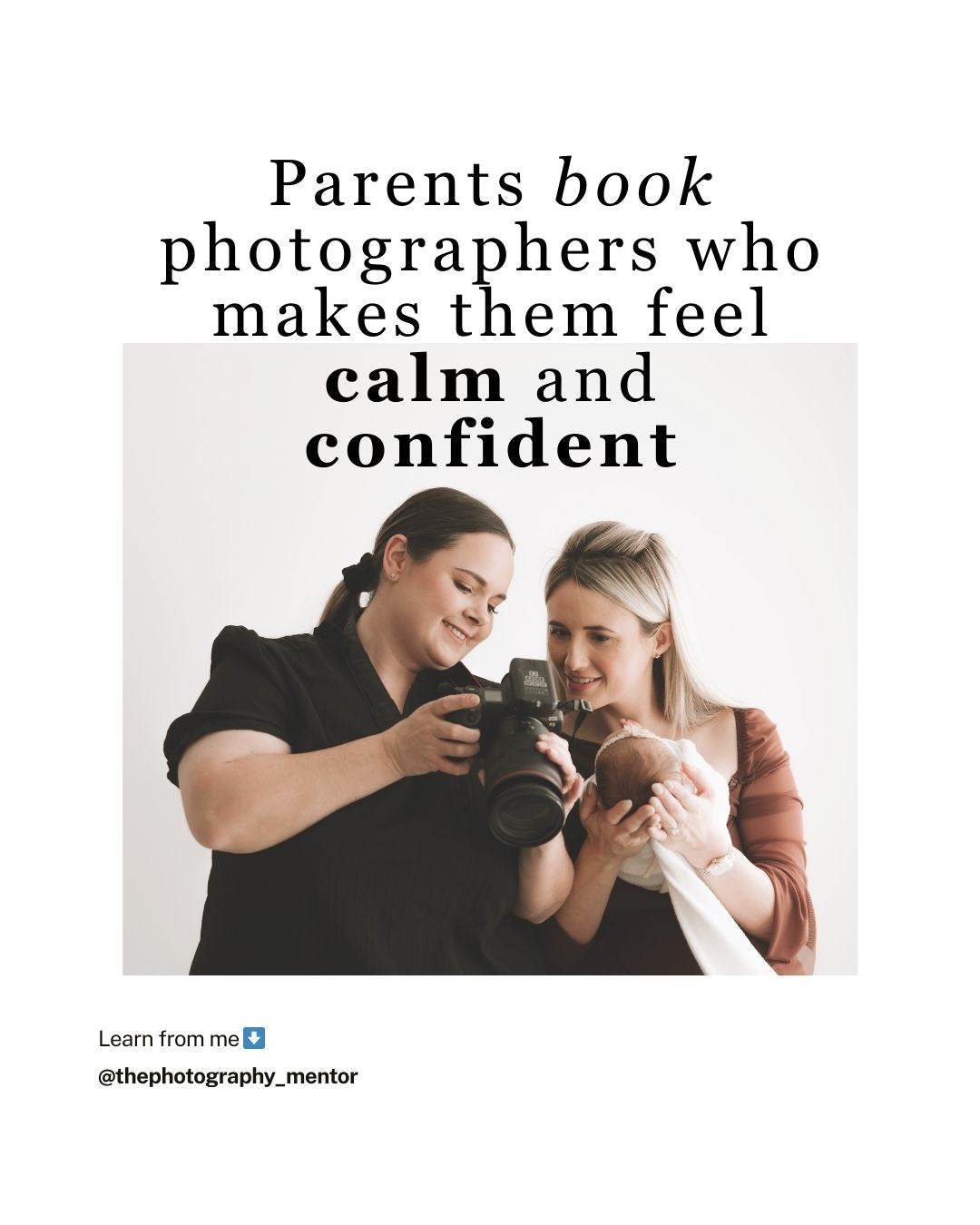 Newborn Client Welcome Guide – Canva Template for Photographers